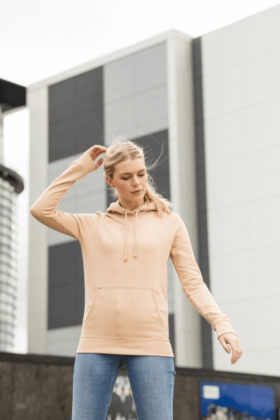 Dámská Mikina s Kapucí s Vlastním Potiskem 