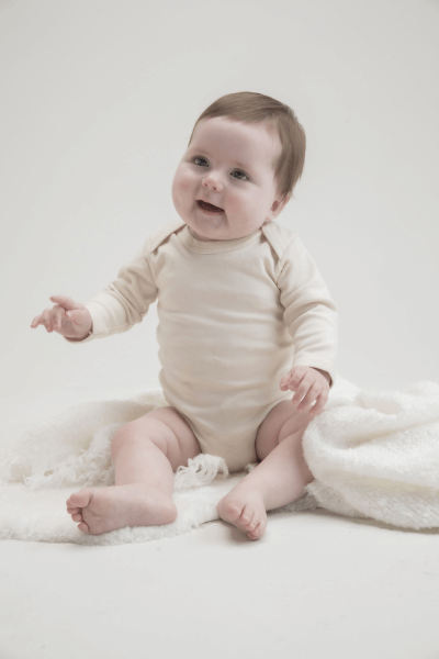 Vlastní Potisk na Body s Dlouhým Rukávem | Babybugz