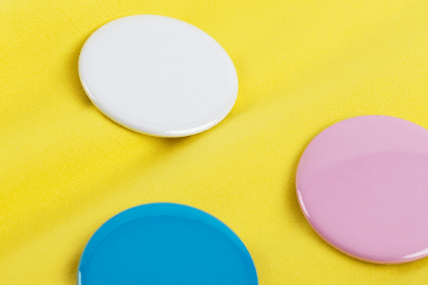 Hliníkový Odznak s Vlastním Potiskem 56 mm | Vyrob Odznak