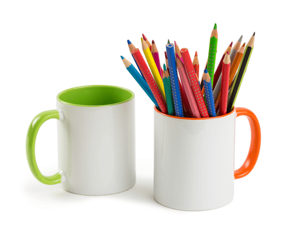 TTH Dvoubarevný Hrnek s Potiskem | Vytvoř Dárek Online