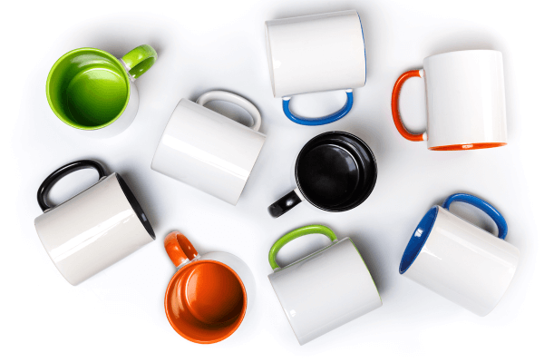 TTH Dvoubarevný Hrnek s Potiskem | Vytvoř Dárek Online