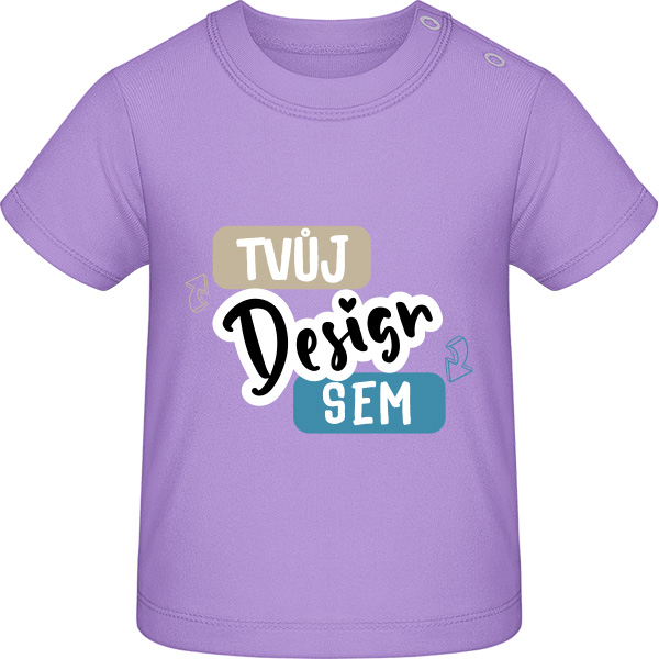 Baby Tričko s Vlastním Potiskem pro Miminka na puppynator.cz