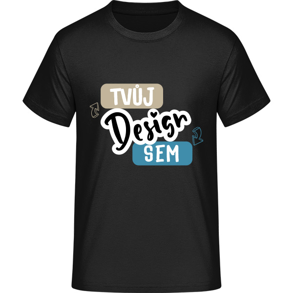 Tričko s Vlastním Potiskem - Pánské - na puppynator.cz