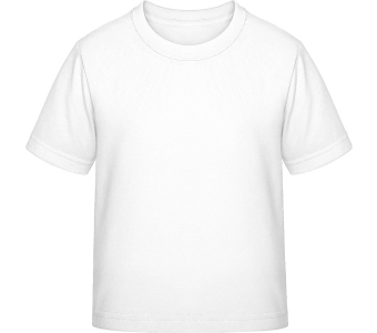 Akční B&C #E150 Dětské Tričko Bílé