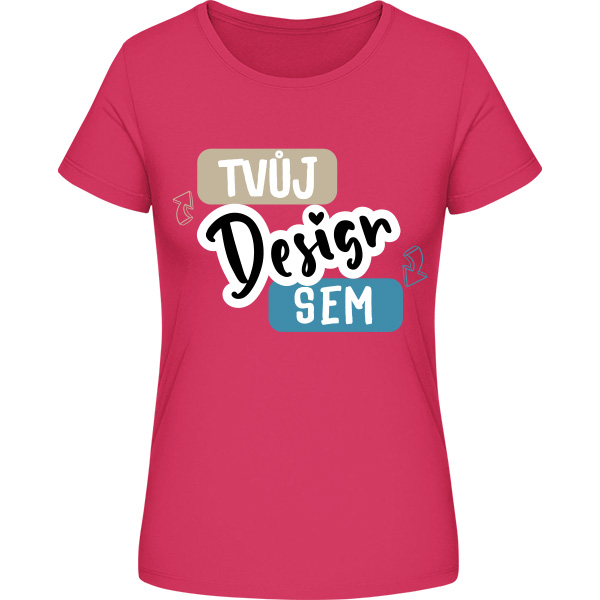 Triko s Vlastním Potiskem - Dámské - na puppynator.cz