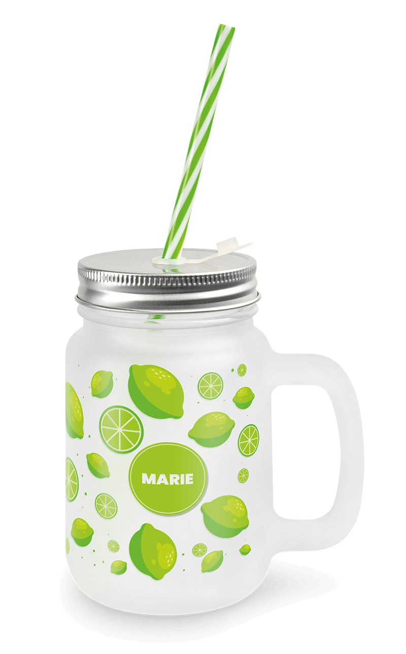 Matná Sklenice s Ouškem s vlastním potiskem