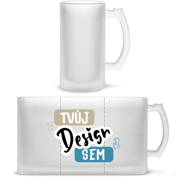 Pivní Pohár s Vlastním Potiskem - Vytvoř Pohár na Pivo na puppynator.cz