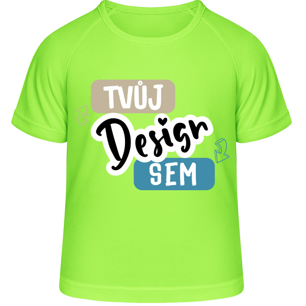 Dětské Sportovní Tričko s Vlastním Potiskem - puppynator.cz