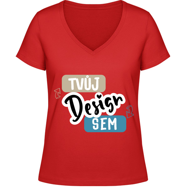 Triko s Vlastním Potiskem - Dámské - na puppynator.cz