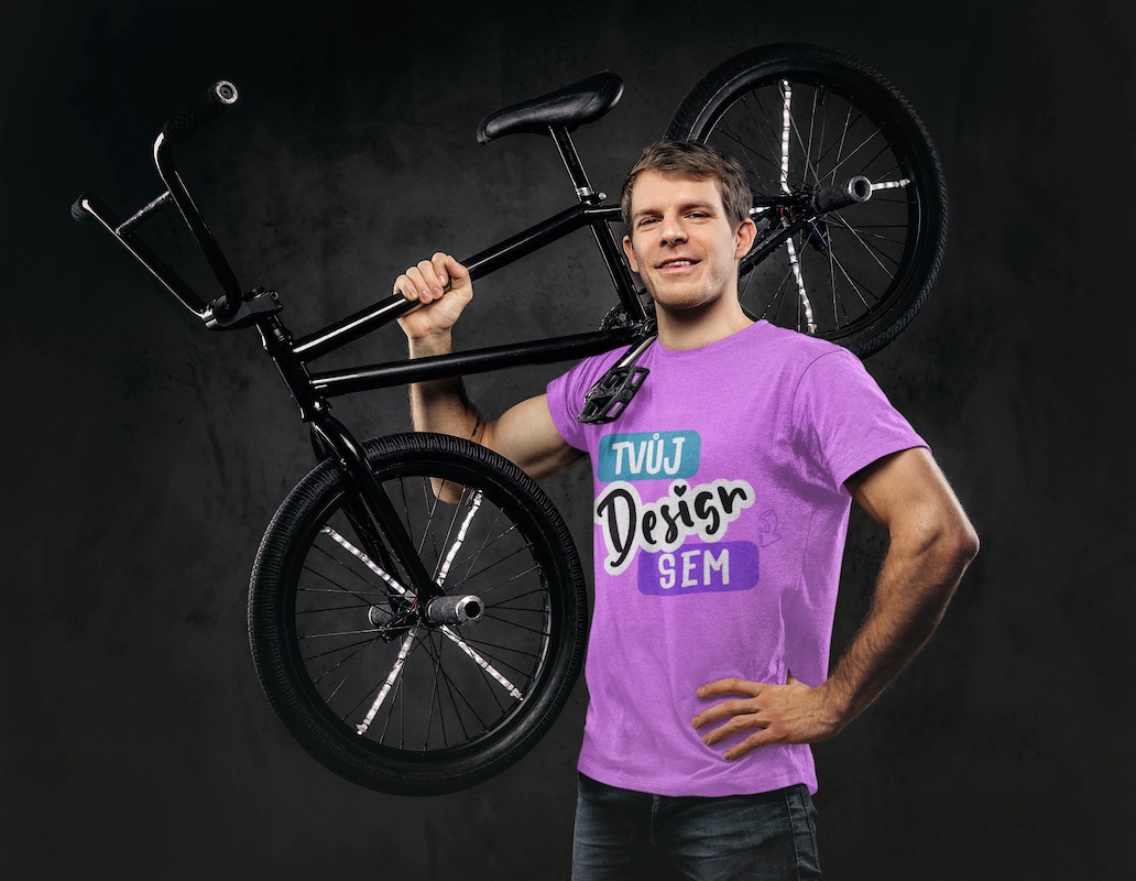 Cyklistické tričko s potiskem na puppynator.cz