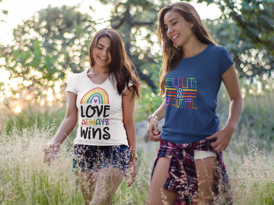 Duhová trička a duhové mikiny - puppynator.cz