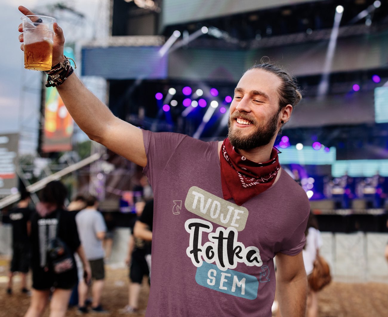 Potiskni si festivalová trička pro pořadatele - puppynator.cz