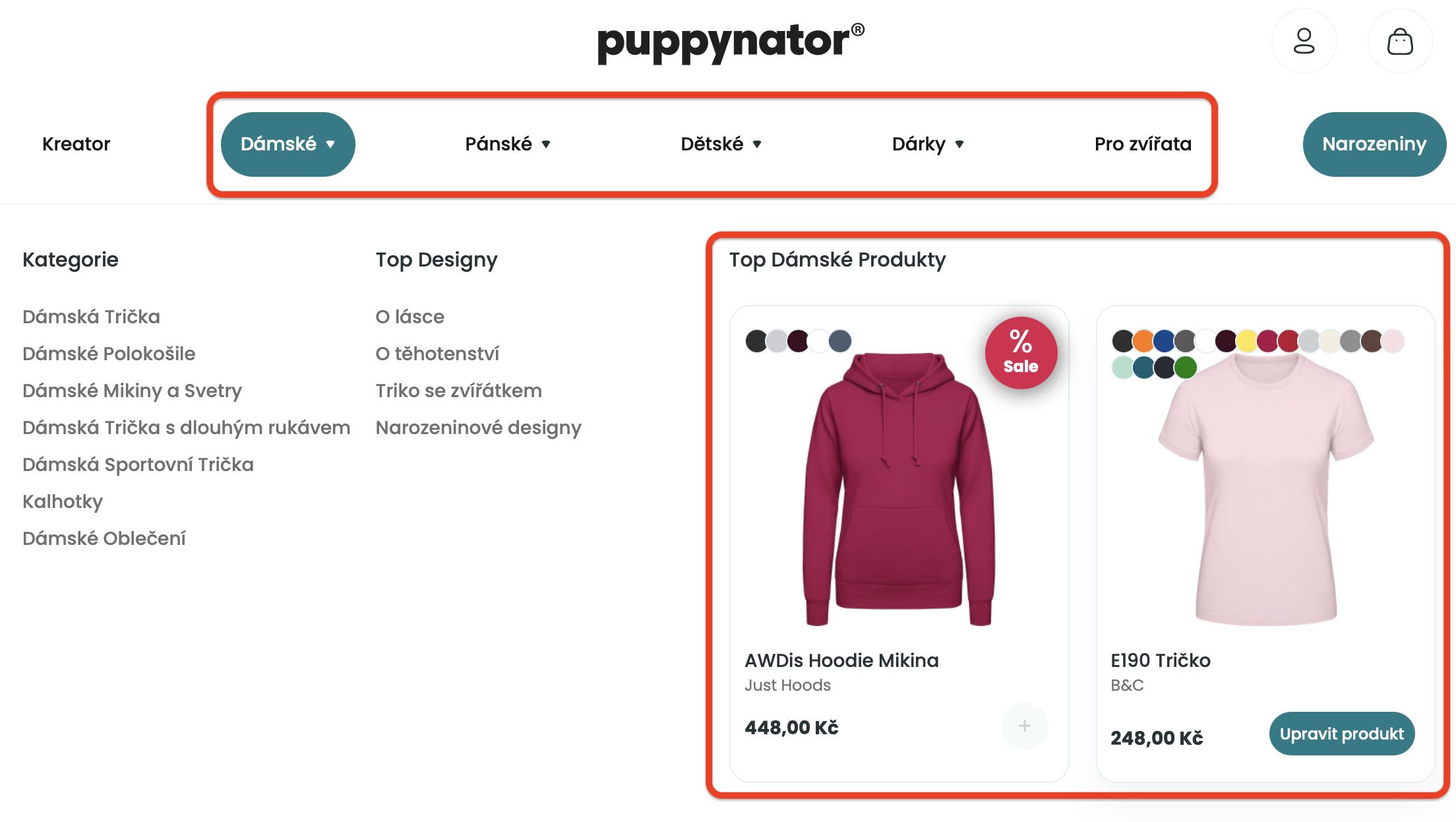 Kde a jak si vyberu tričko k potisku