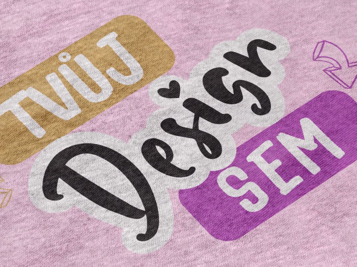 Výsledek DTG potisku na tričko – puppynator.cz