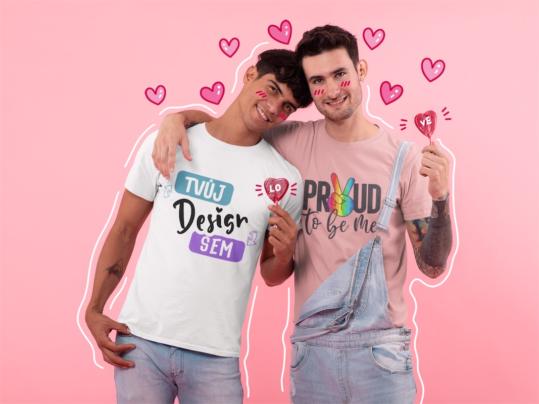 LGBT+ motivy na Tričko - puppynator.cz