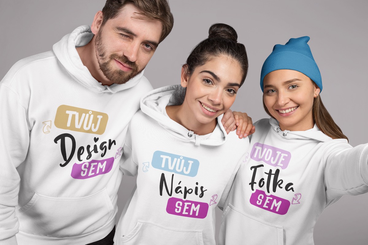 Maturitní mikiny s vlastním potiskem - puppynator.cz