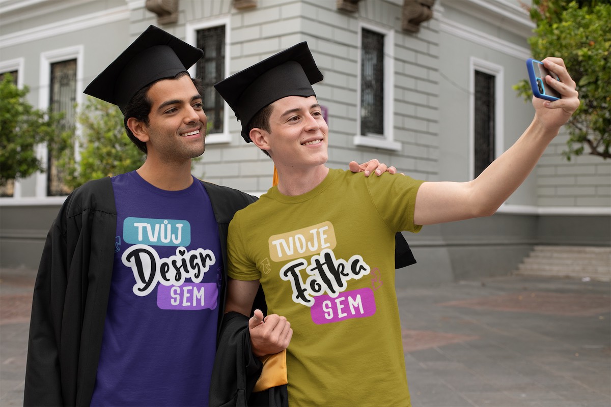 Maturitní tričko s fotkou - puppynator.cz