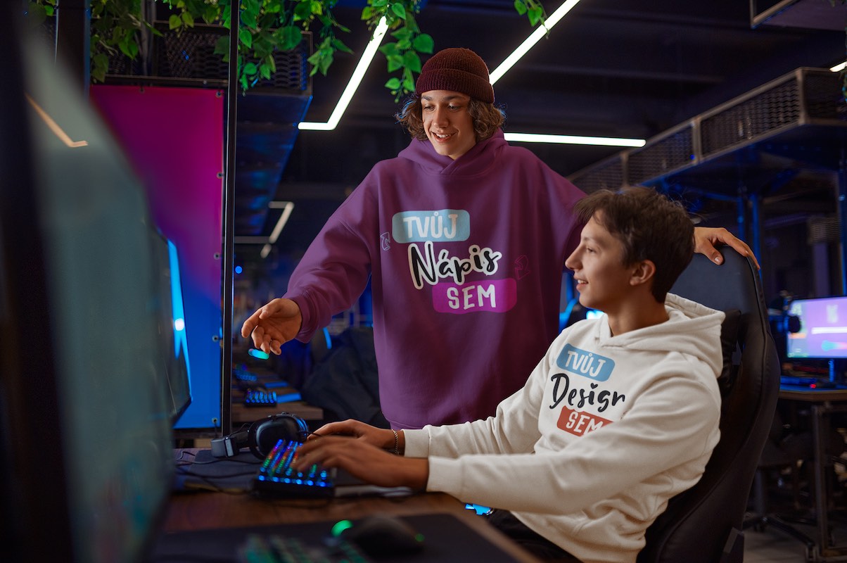 Mikina pro gamera s fotkou - puppynator.cz