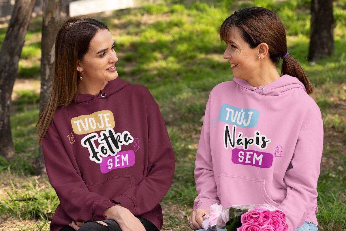 Mikina pro mámu ke dni matek - puppynator.cz