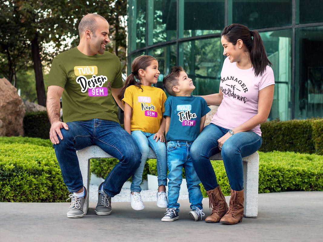 Rodinné tričko pro mámu a dceru - puppynator.cz