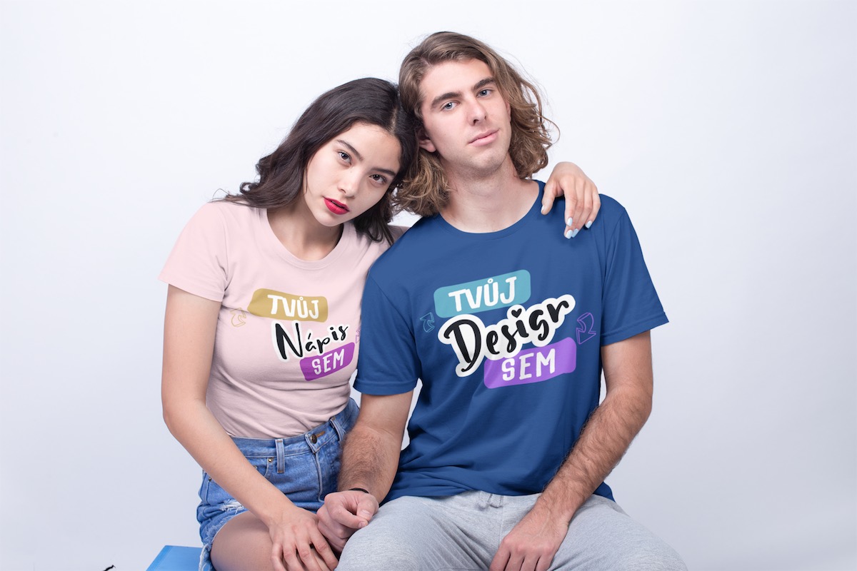 Trička I Love vytvoříš na puppynator.cz