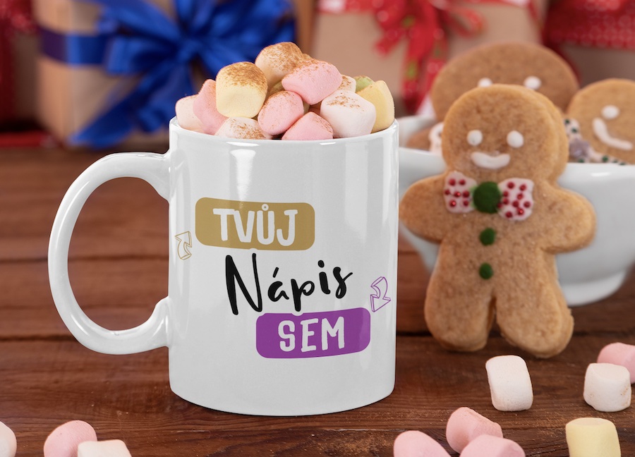 Dárek pro dospělé – nápis na hrnek na puppynator.cz