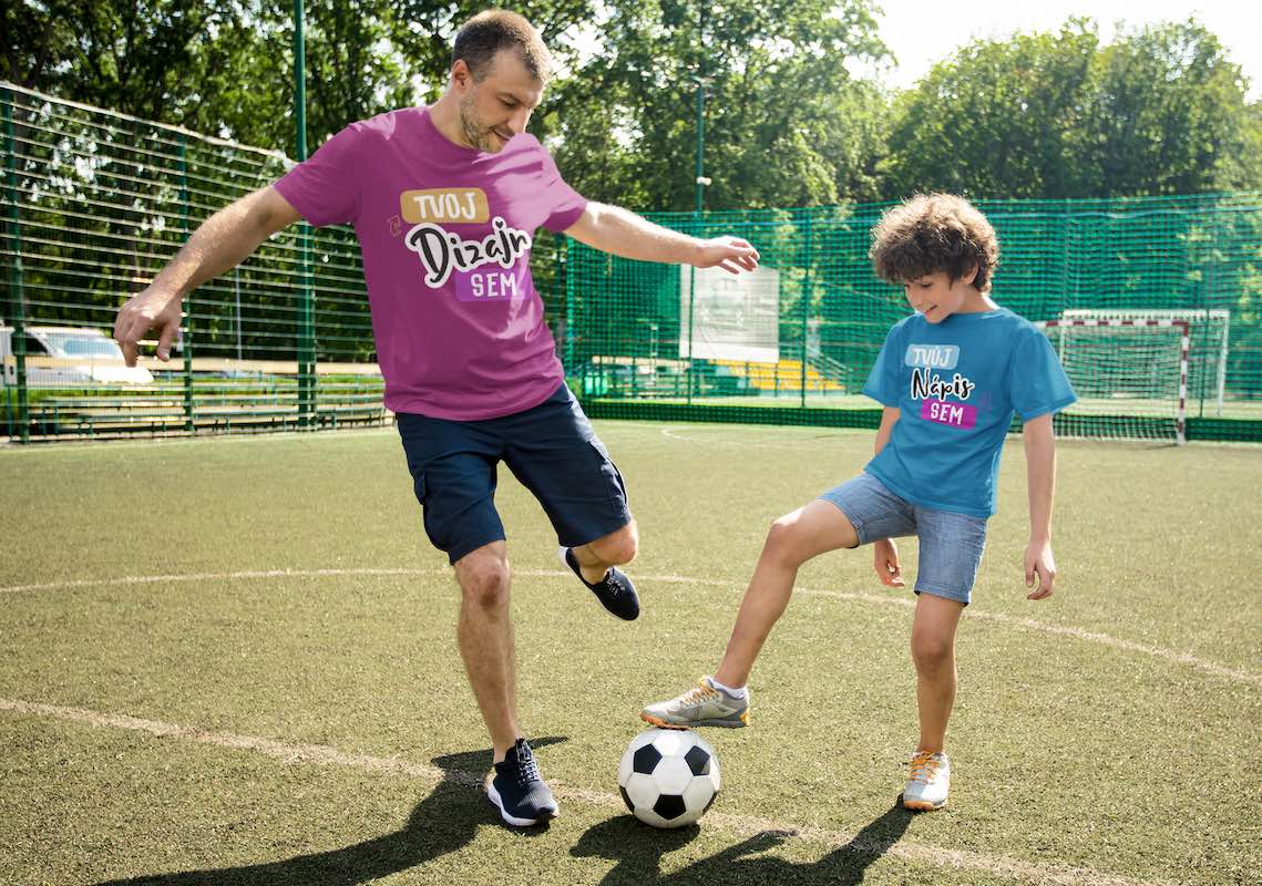 Vlastní fotbalový dres s potiskem na puppynator.cz