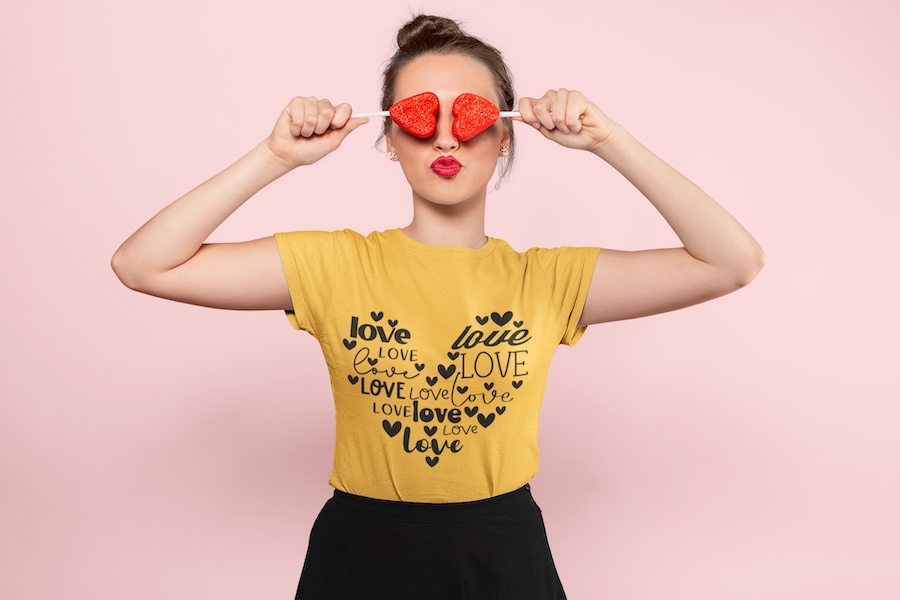 Vytvoř si valentýnské tričko - puppynator.cz