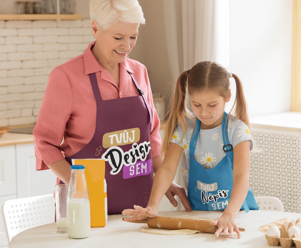 Originální zástěra pro mámu ke dni matek - puppynator.cz