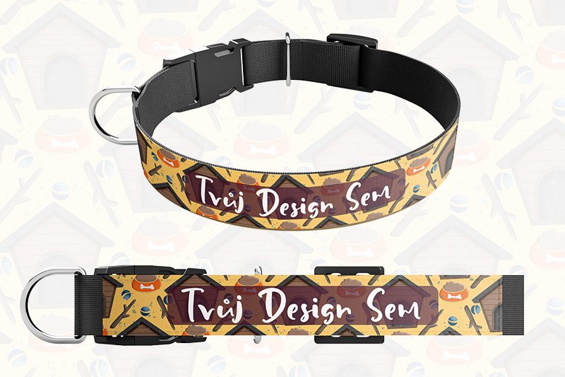 Obojek pro psa s vlastním jménem - puppynator.cz