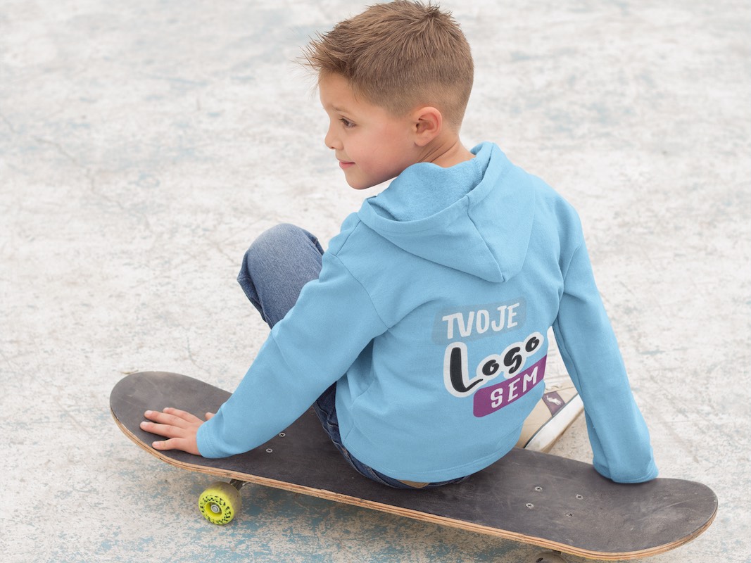 Dětská mikina s potiskem na sport - puppynator.cz