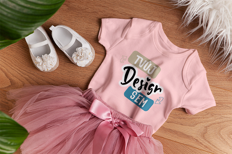 Dětské body s vlasntím potiskem pro miminka - puppynator.cz