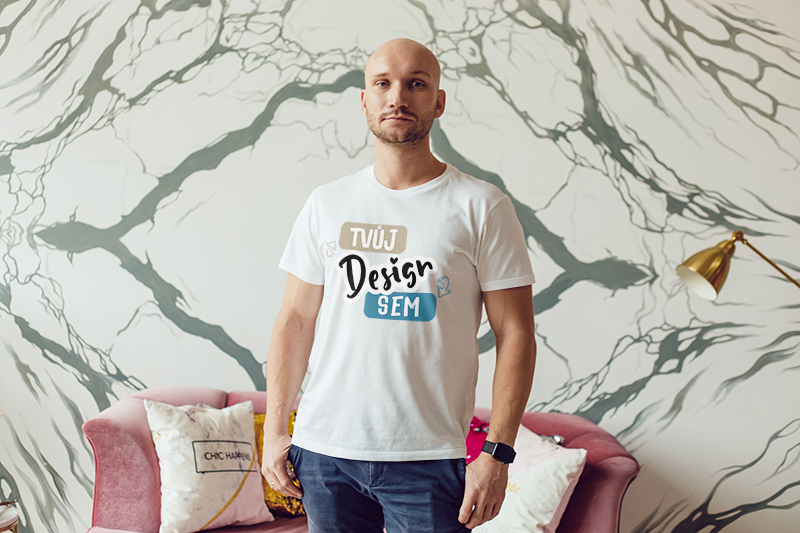 Pánská pracovní trička s vlastním potiskem - puppynator.cz