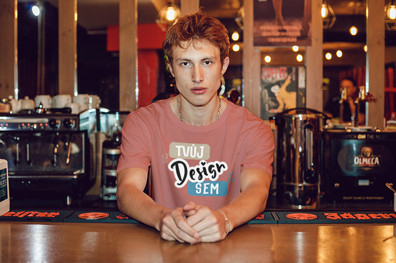 Vlastní potisk na pánská trička do práce - puppynator.cz