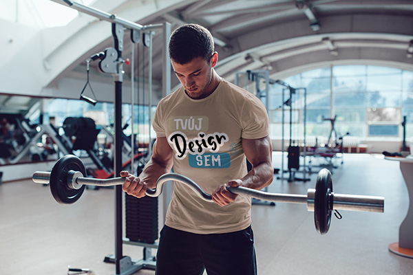 Potisk na pánská trička na sport - puppynator.cz