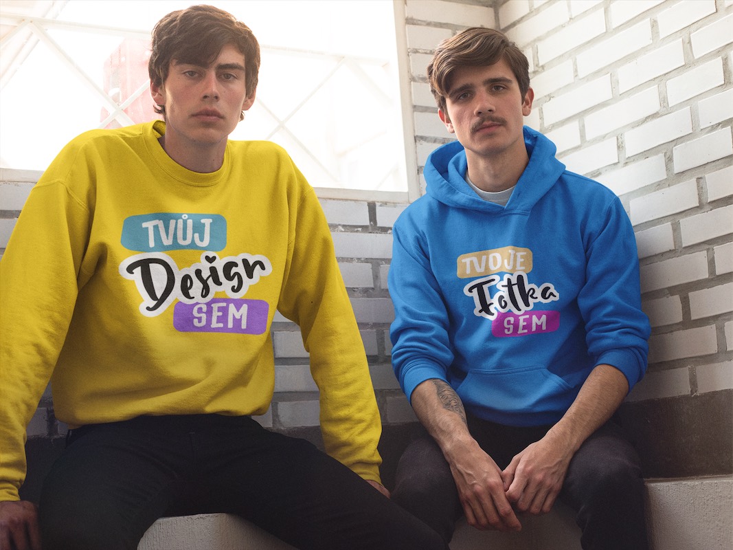 Mikiny s vlastním potiskem na puppynator.cz