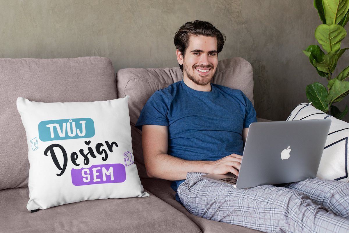 Polštář s vlastním designem na puppynator.cz